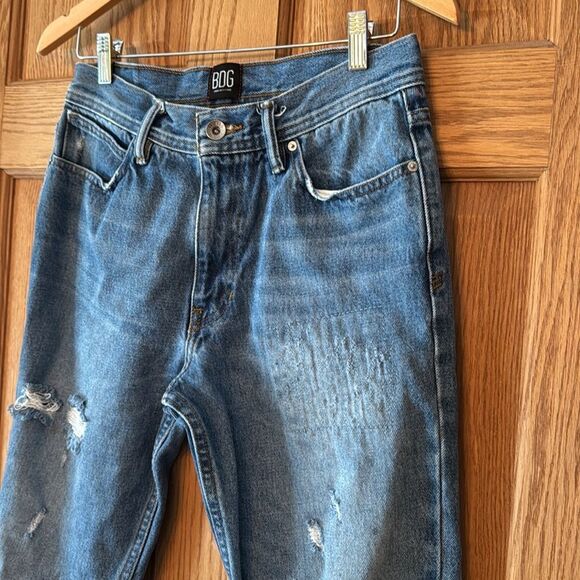 BDG URBAN OUTFITTERS Distressed Dad Slim Taper Jeans 30x32 - Picture 8 of 14